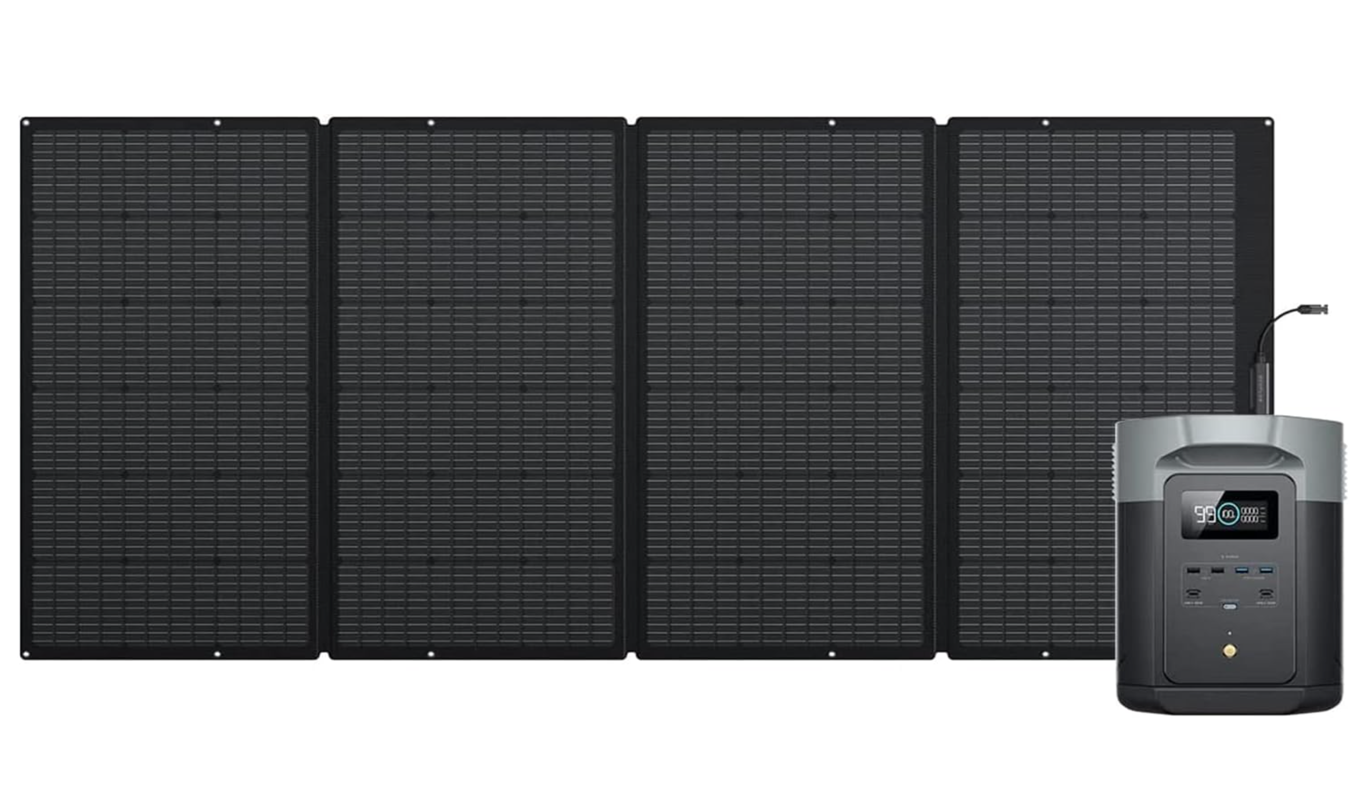 EcoFlow DELTA 2 Max + 400W Tragbares Solarpanel Mesch Shop EcoFlow DELTA 2 Max + 400W Tragbares Solarpanel Mesch Shop